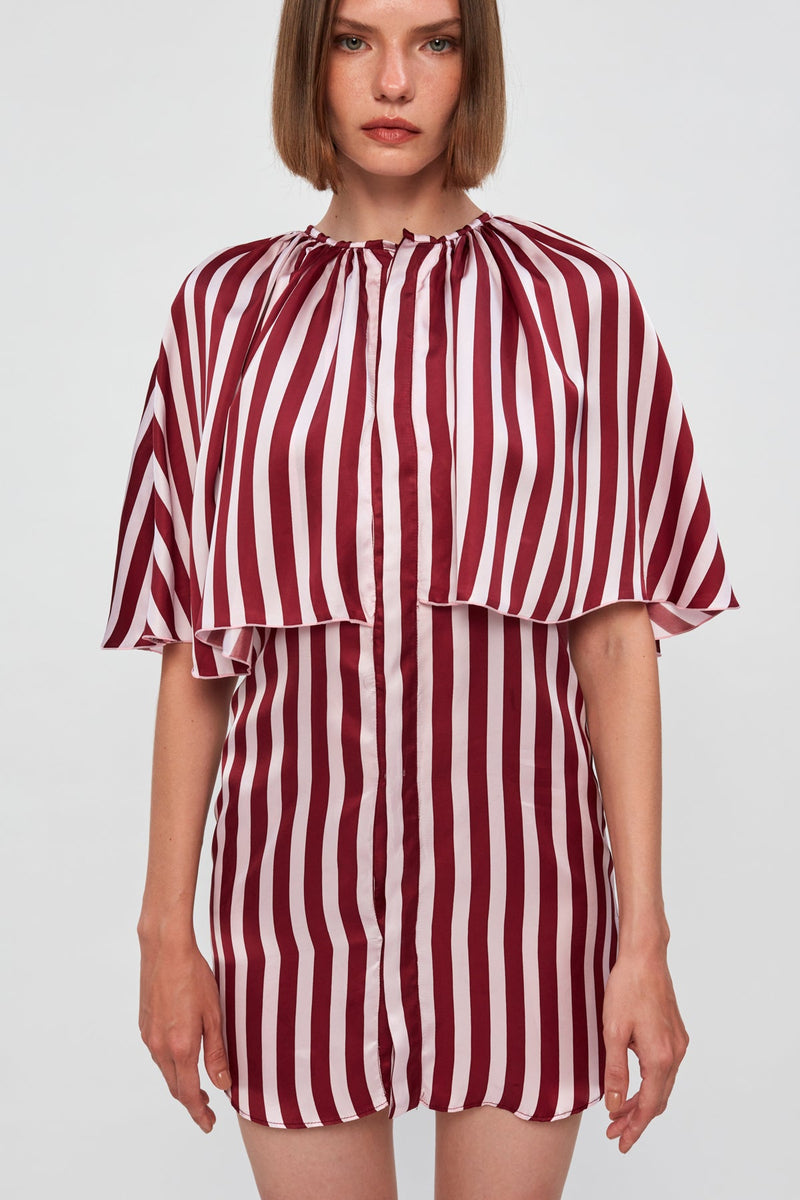 Cape Mini Dress