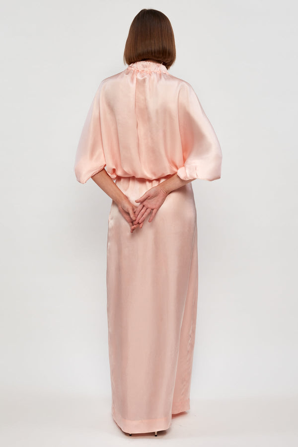 High Neck Maxi Dress