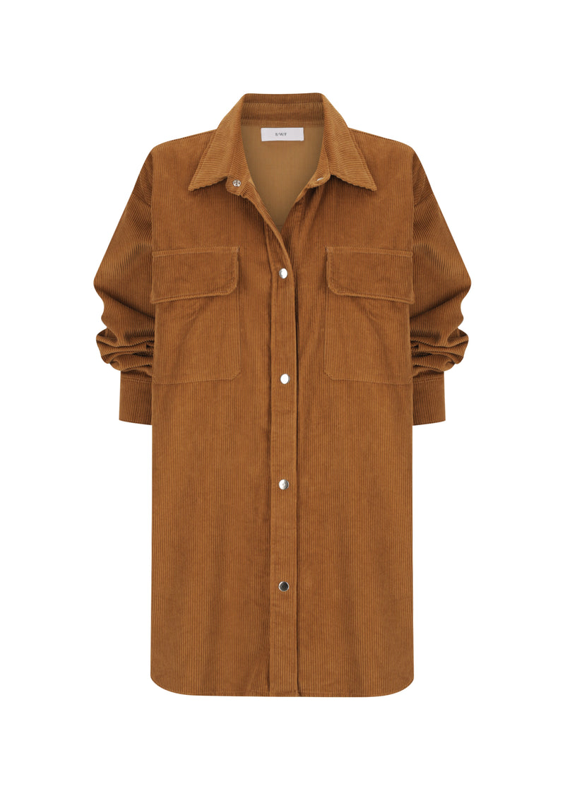 Oversized Corduroy Shirt | Corduroy Mini