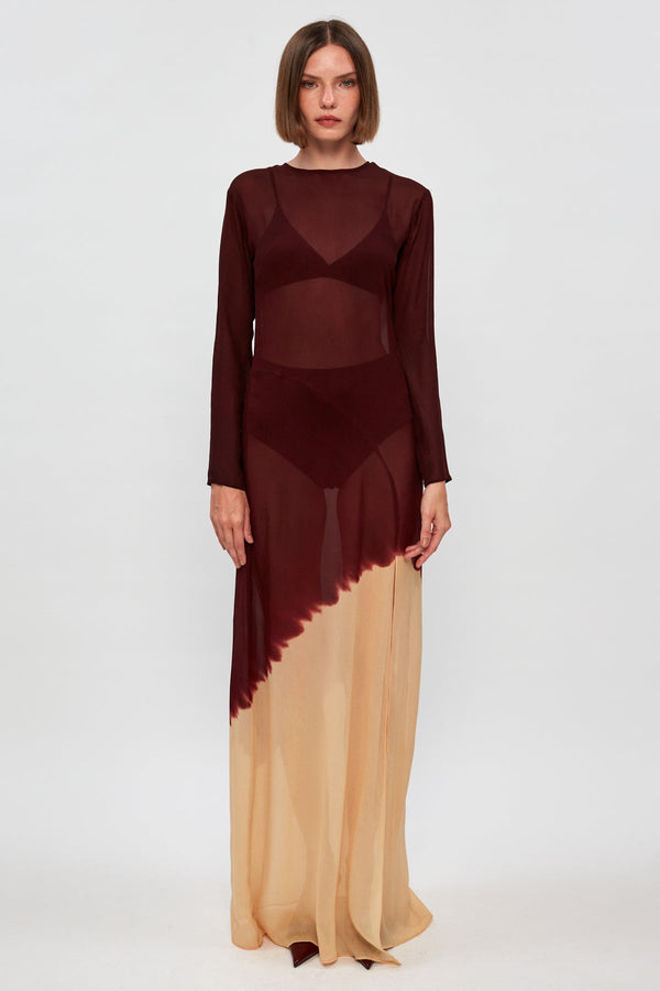 Sheer Panel Maxi