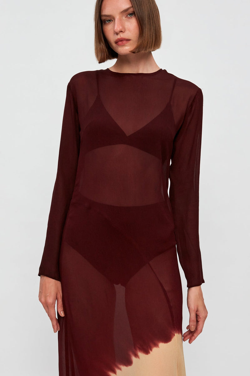 Sheer Panel Maxi