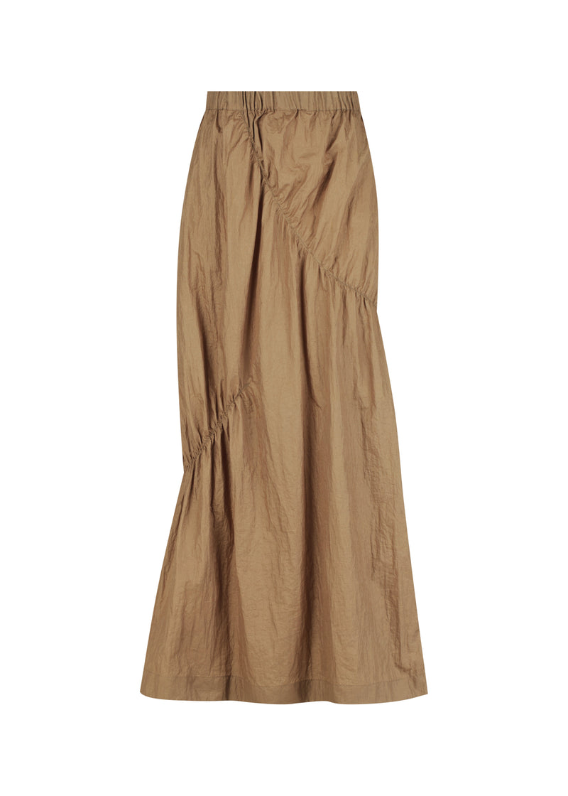 Drawstring Parachute Top | Parachute Midi Skirt