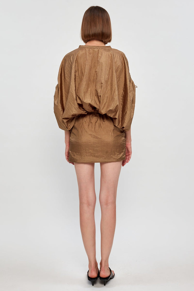 Oversized Drawstring Parachute Mini