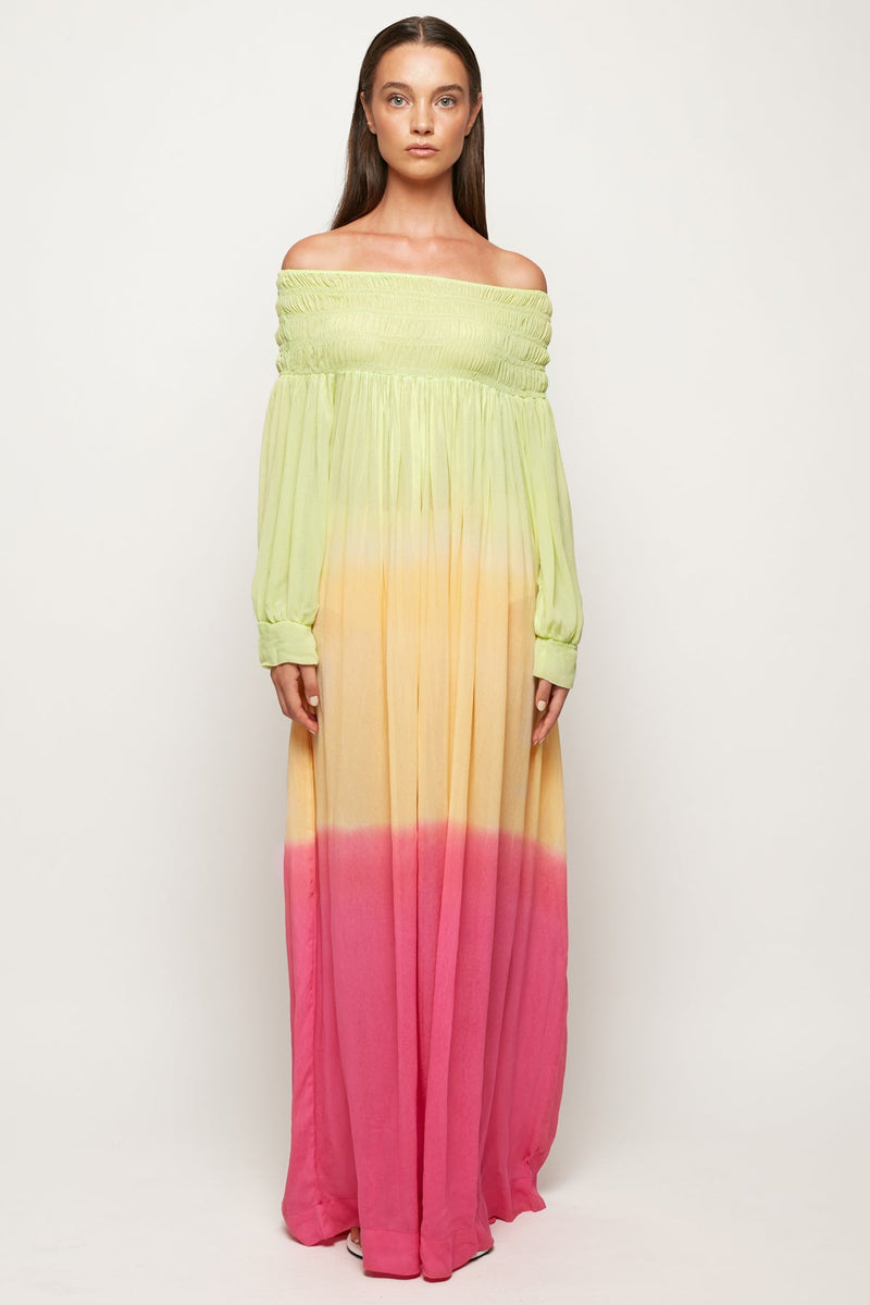 Off Shoulder Maxi