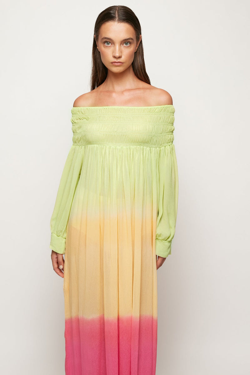 Off Shoulder Maxi