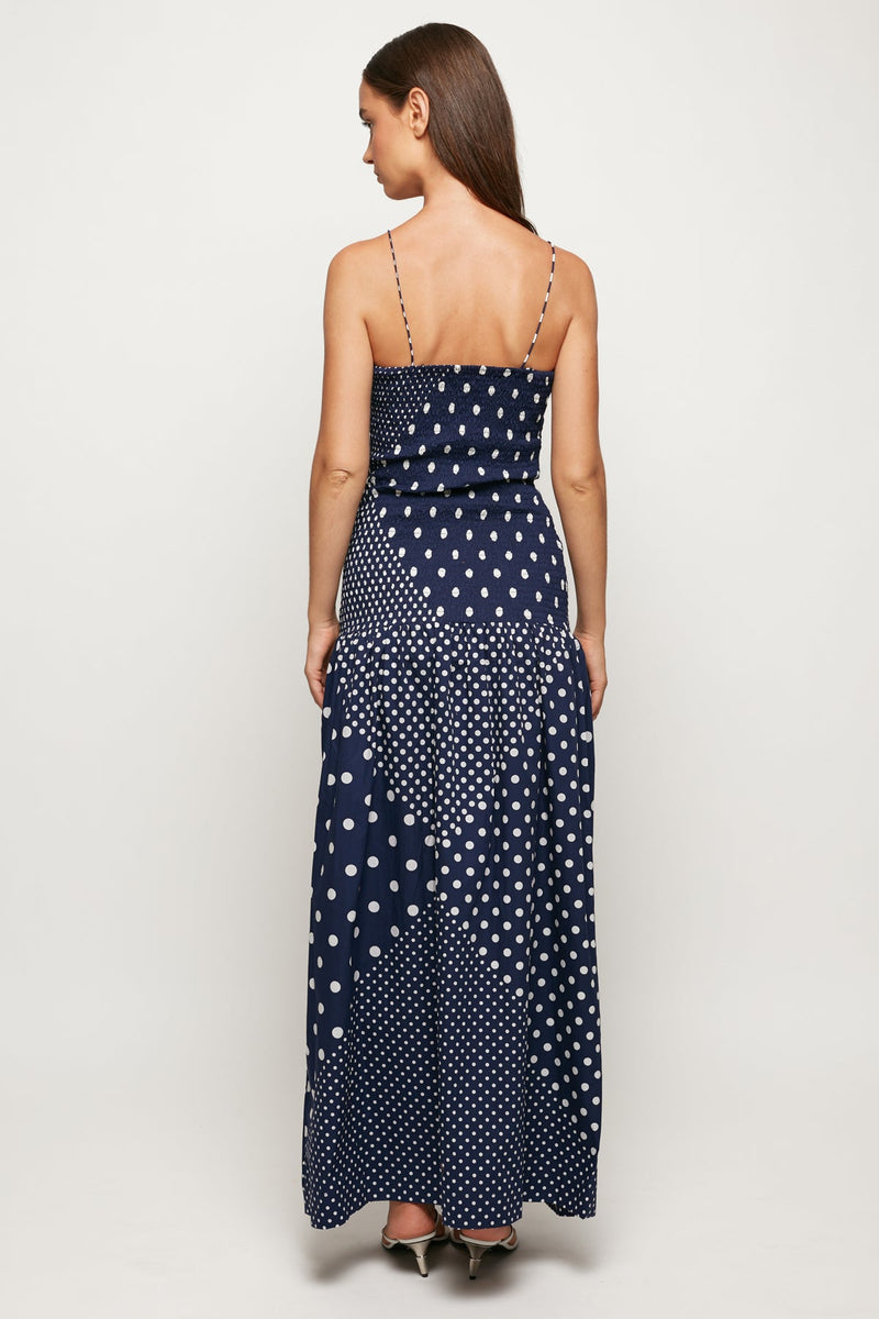 Spaghetti Strap V Neck Maxi