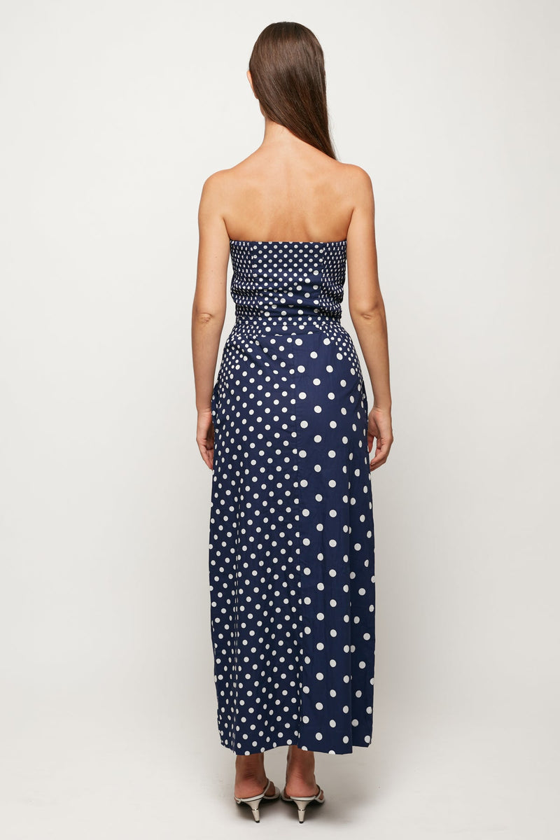 Contoured Strapless Midi