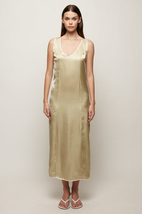 V Neck Midi