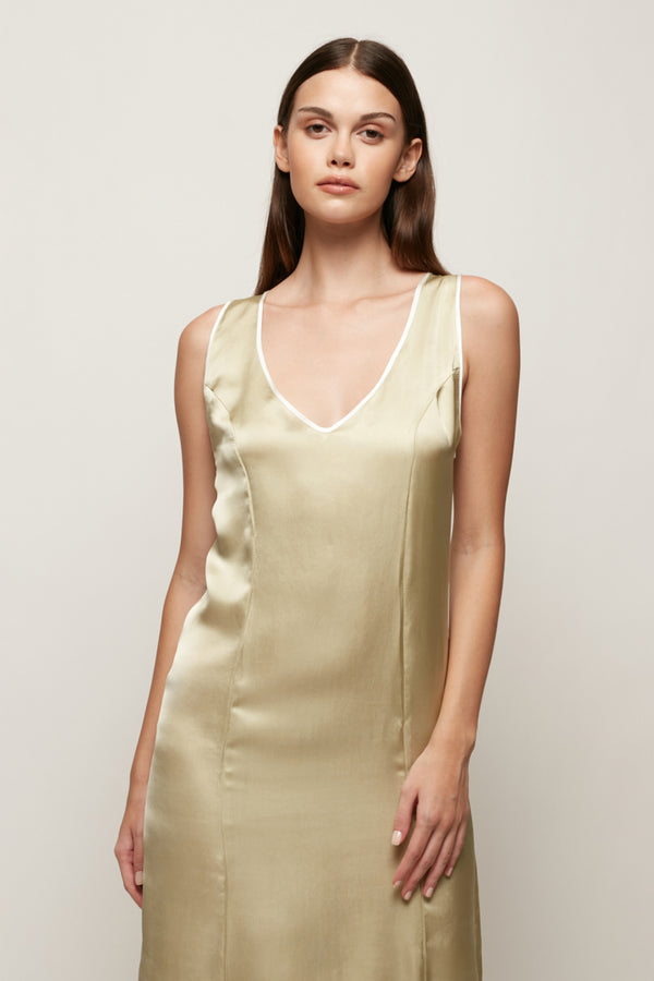 V Neck Midi
