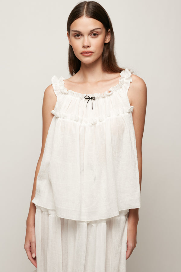 Tiered Cami Top | Tiered Maxi Skirt