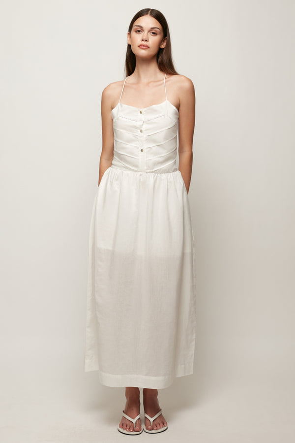 Structured Bodice Midi