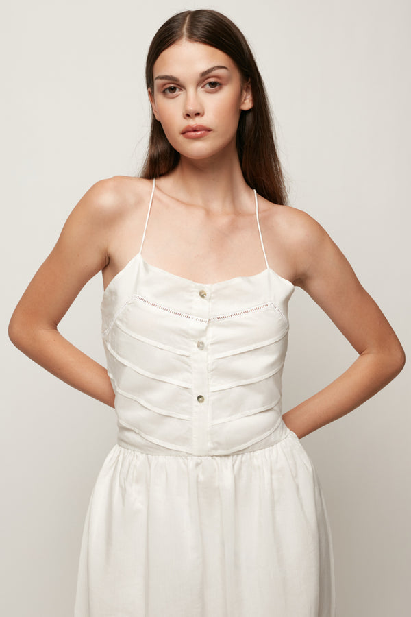 Structured Bodice Midi