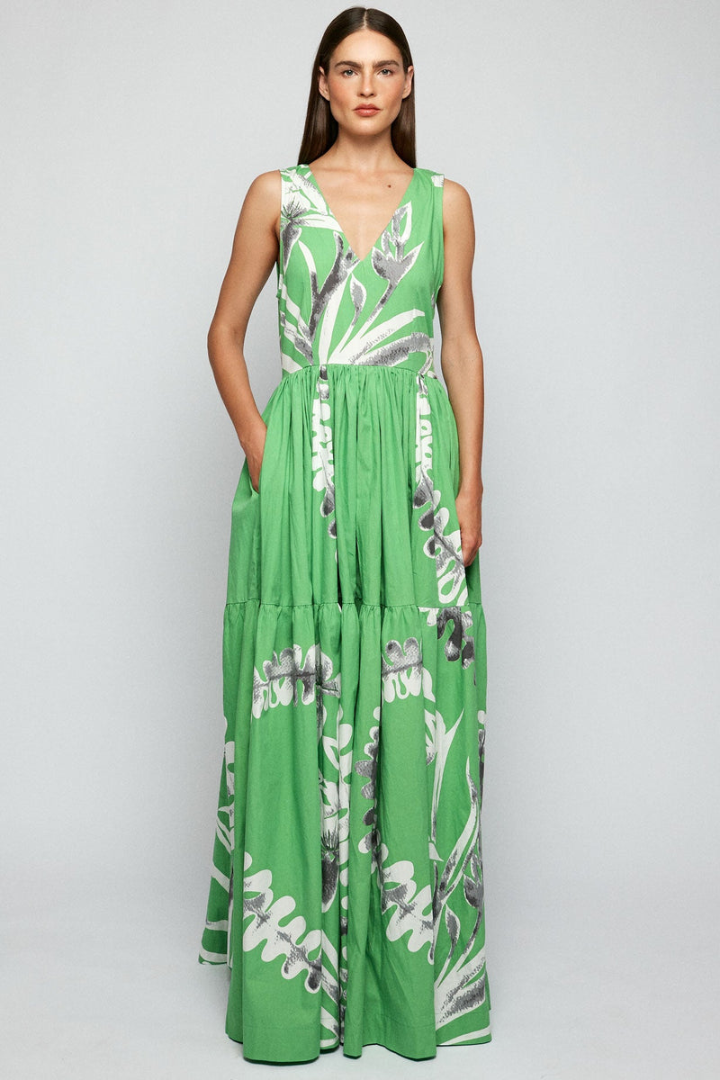 V Neck Maxi