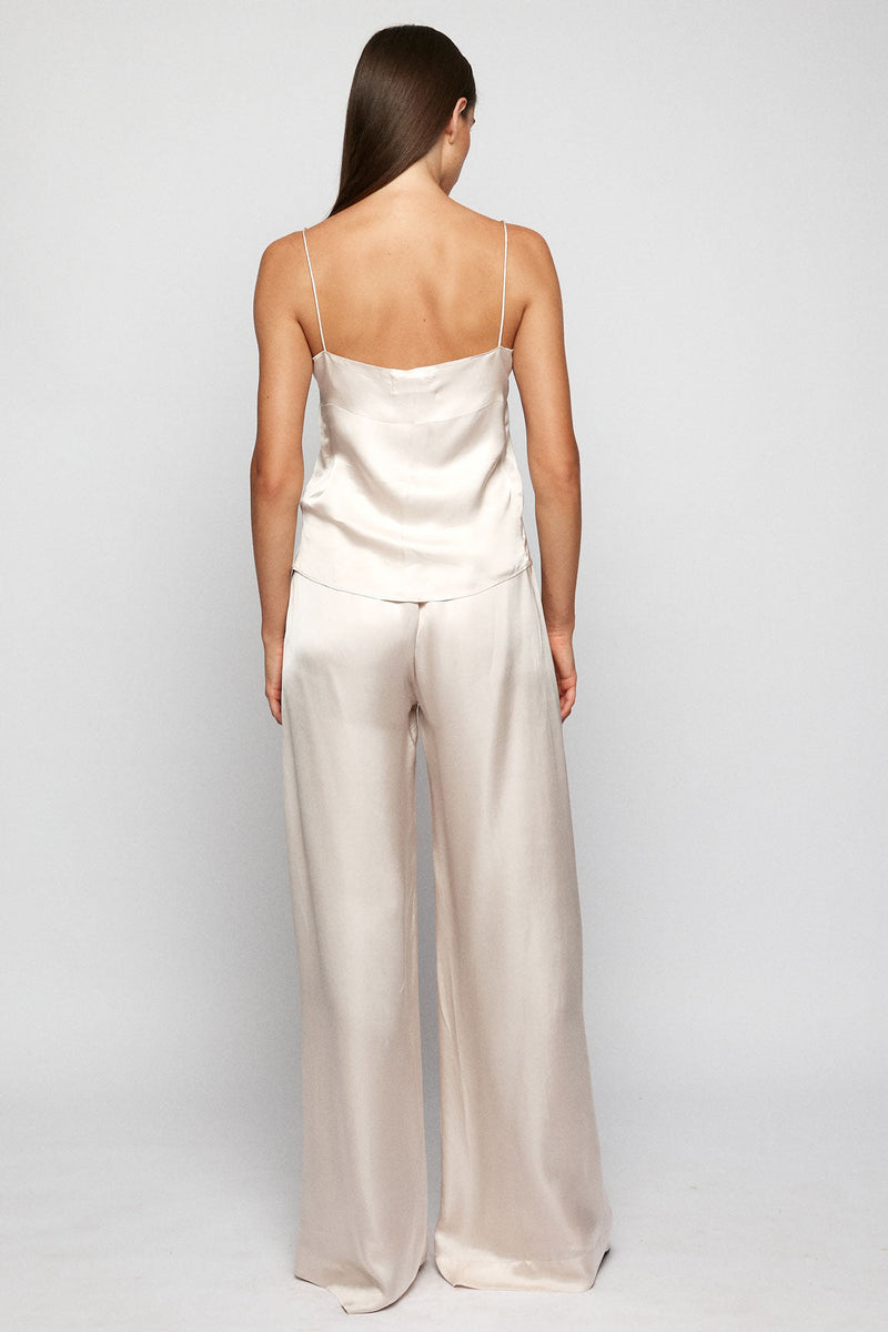 Open Front Sweetheart Singlet | Relaxed Pant