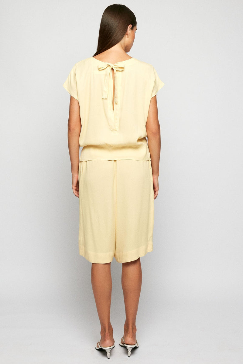 3/4 Open back Top | Relaxed Bermuda Short