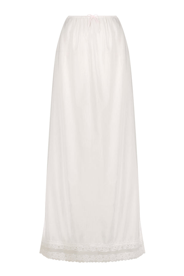 Fine Lace Midi Skirt