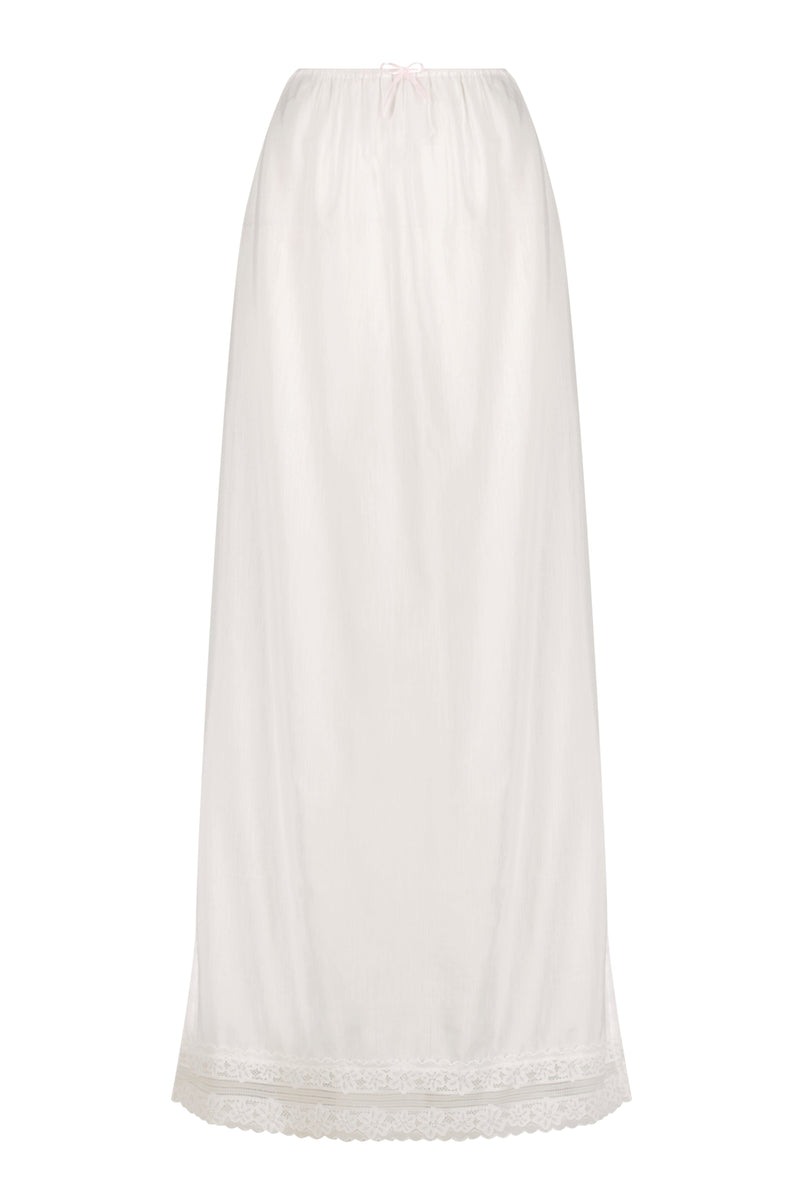 Fine Lace Midi Skirt