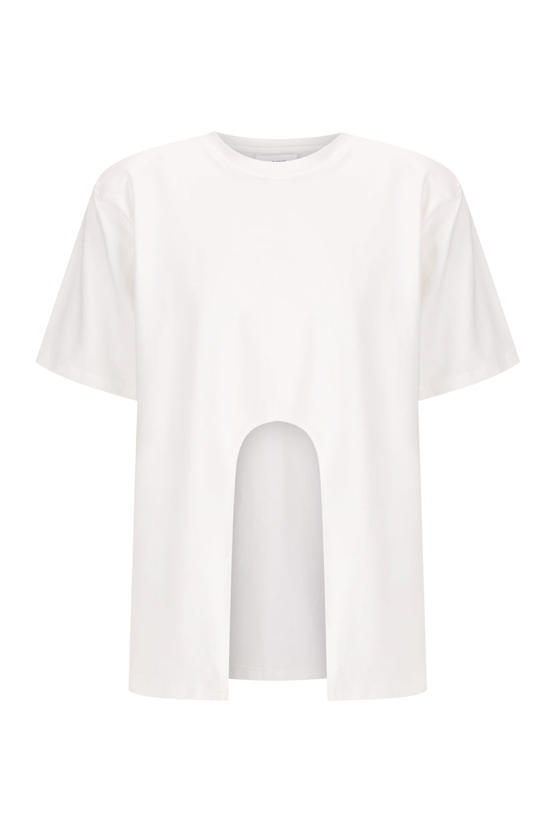 Relaxed Cut Out Tee