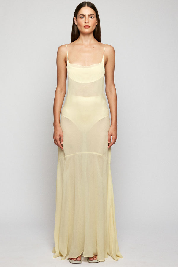 Two Piece Sheer Slip