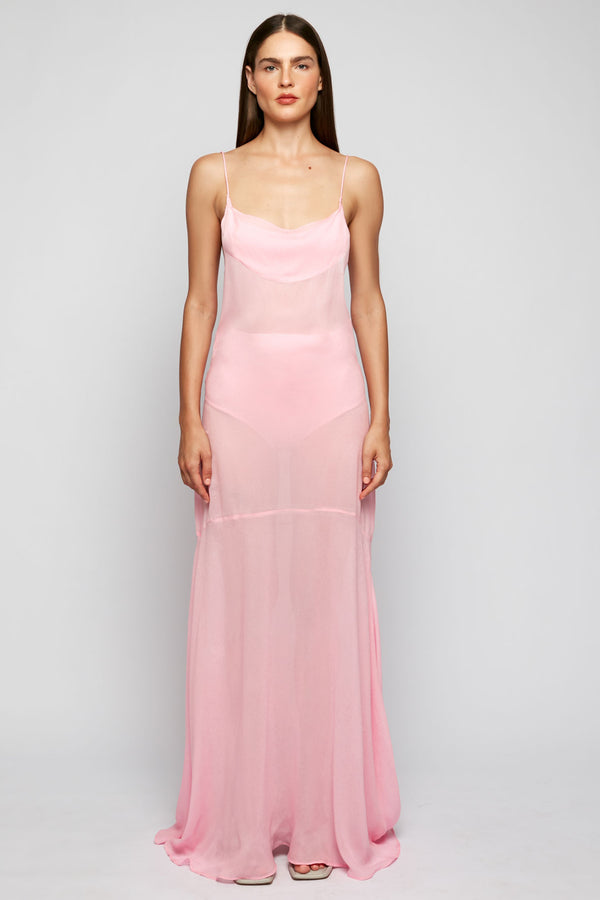 Two Piece Sheer Slip